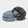 Vintage Wash Denim Cap With Sun Protection For Men And Women Spring Summer Fall Winter