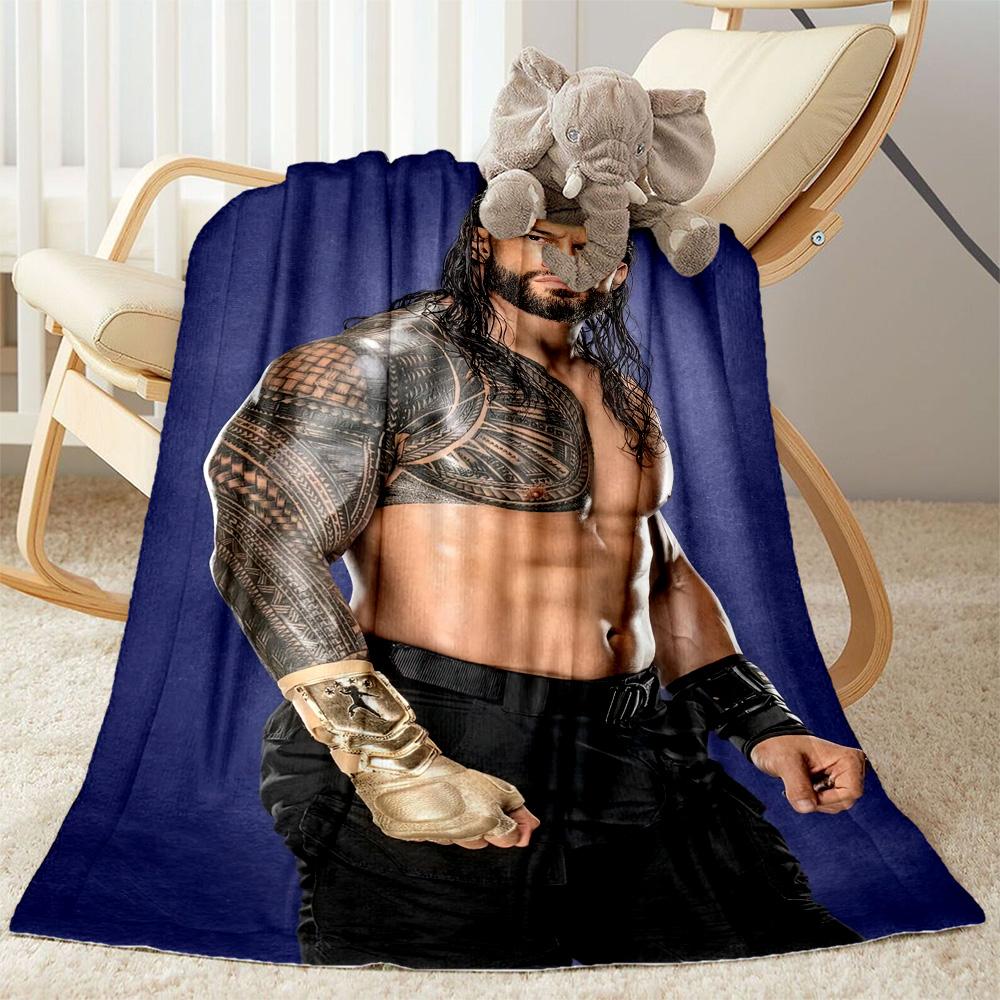 Roman Reigns5 Blankets are suitable for living rooms,making them an ideal choice for outdoor travel and gifts.
