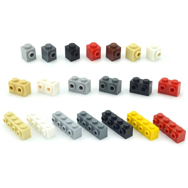 Compatible Assembles Particles 87087 11211 30414 99206 22885 Special 1x1 1x2 1x4 With Stud On Side Building Blocks Creative Toys