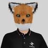 Open Stylish Mouth Wolf Face Mask Ideal For Halloween And Various Events Celebration