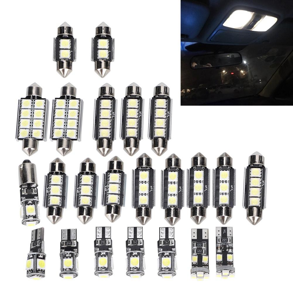 6500K 150LM 12V T10 SMD LED White Light Bulb for Car Reading Lamp (23pcs)