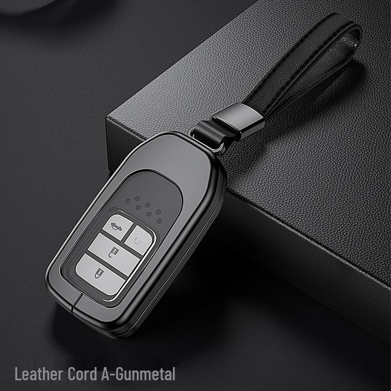 Zinc Alloy Protective Key Case for Honda Accord XRV Odyssey Civic & Lingpai (10th Gen)