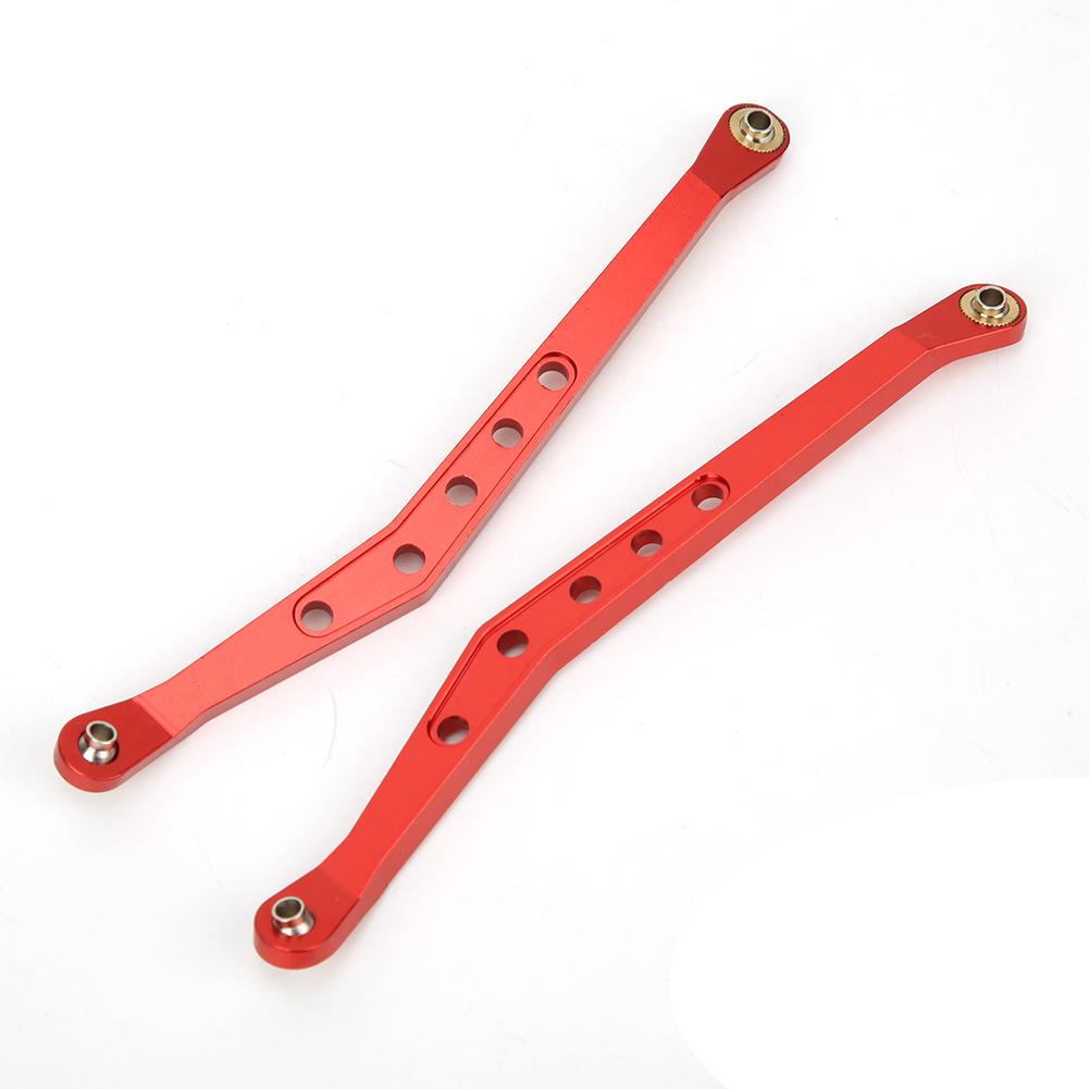 Aluminium Alloy Upper Suspension Links Remote Control Car Accessory for 1 10 Axial 90018 RC CrawlerBlack