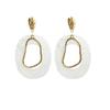 Trendy Geometric Hoop Earrings: Bold, Long, and Versatile Acrylic Design
