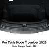 SMABEE for Tesla Model Y Launch 2025 Juniper Rear Trunk Door Sill Guard Strip Rear Bumper Guard Plate Cover Trim Car Accessories