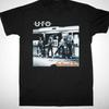 UFO Band Kein Ort zum Weglaufen Schwarzes T-Shirt Baumwolle Alle Größen S-5XL SP3033