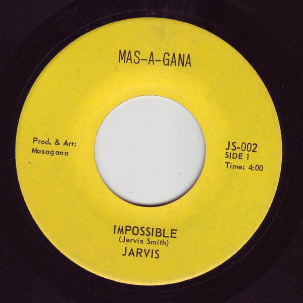 7inch Record JARVIS Impossible JS002 MasAGana Canada Reggae Ska Dub Used