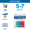 Learning Resources Sponge English Reading Comprehension Set of Authentic Dice, Improvement, 6, LER7022,