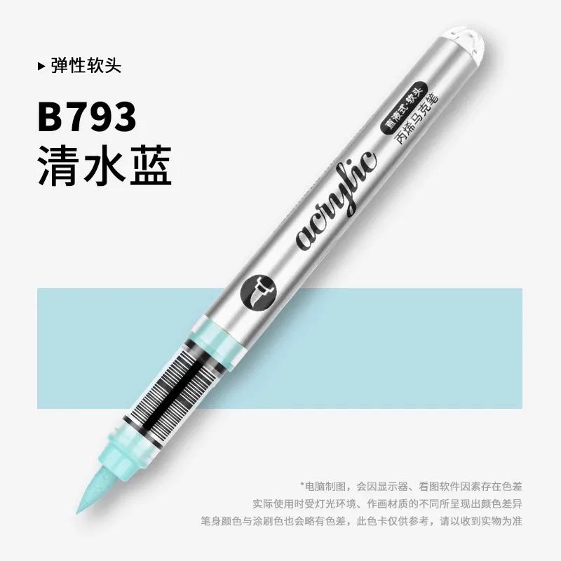 GRASP 120/1 Colors Acrylic Paint Pens Markers Brush Tip Paint Markers for Rock Painting Wood Stone,Christmas DIY Art Supplies