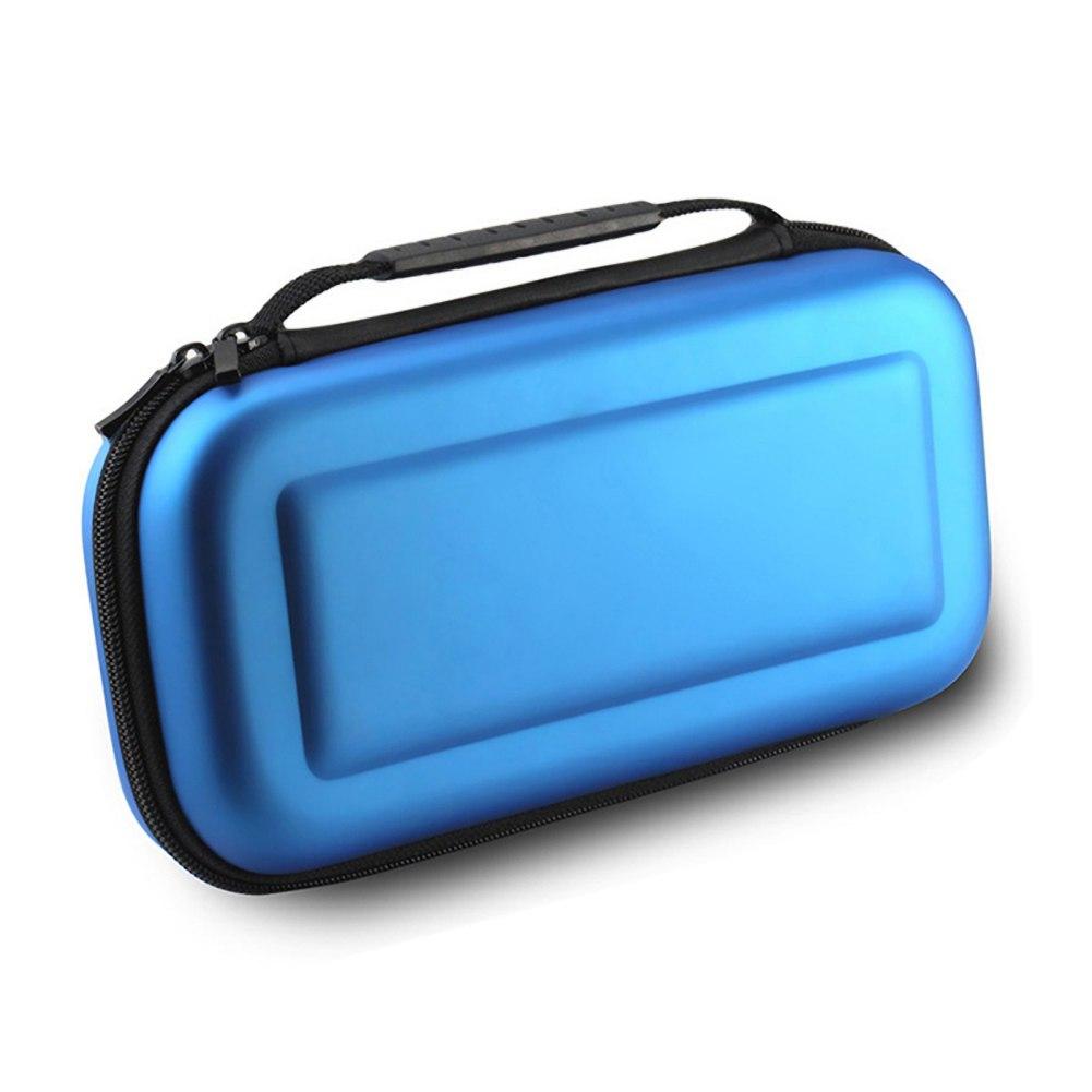 Carrying Case for Nintendo Switch OLED Model 2021/Switch 2017, [Shockproof] Hard Shell Protective Cover Travel Bag with 10 Game Card Slots