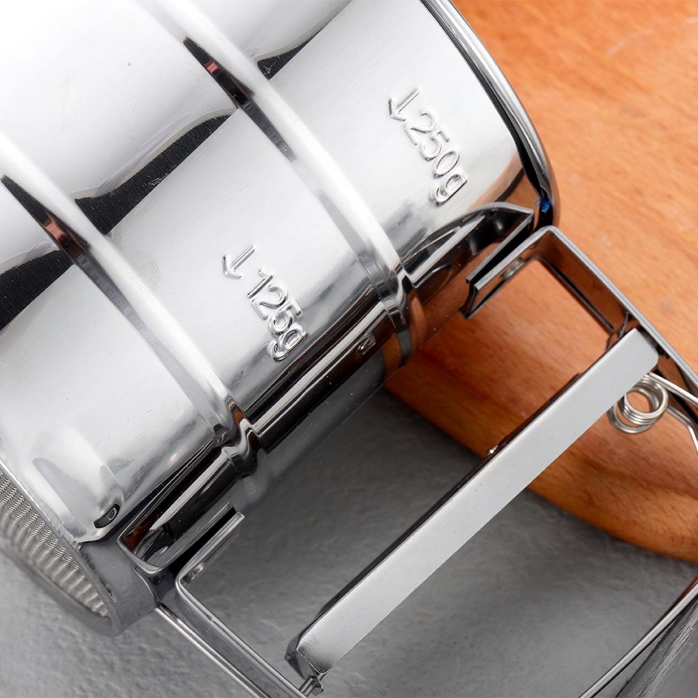 Small Stainless Steel Semi-Automatic Flour Sifter with Scale