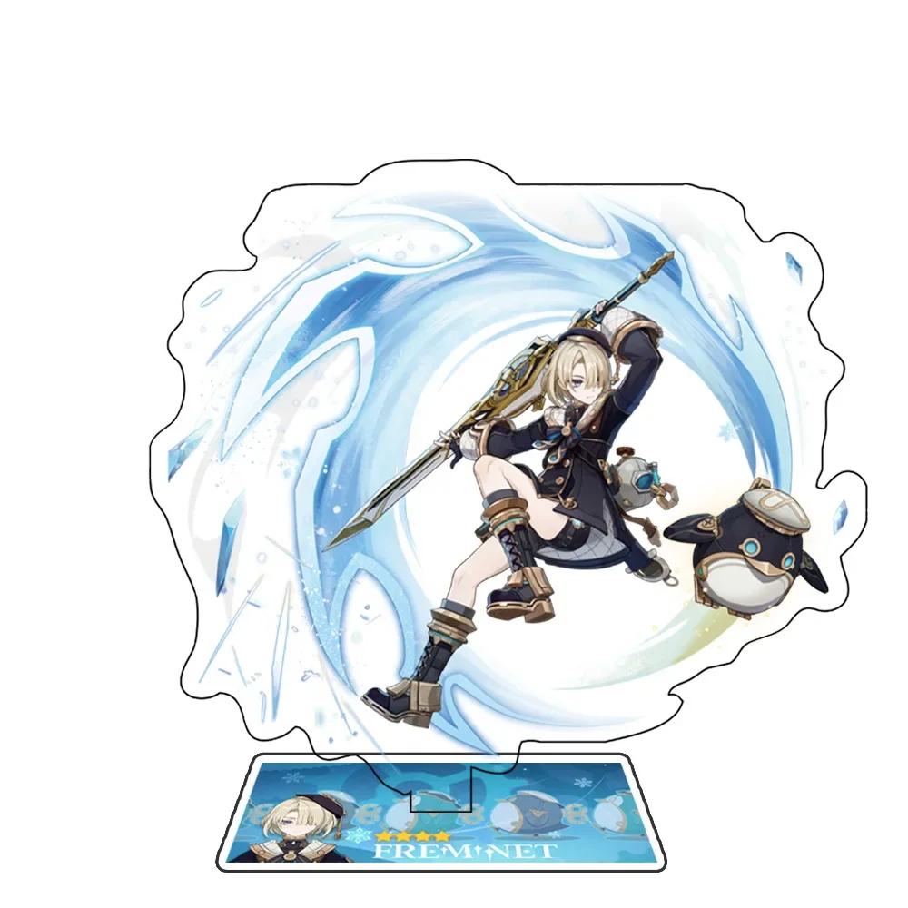 Anime Figure Impact Wanderer Nahida Cyno Yelan Acrylic Stand Model Plate Desk Decor Standing Sign Fans Gift