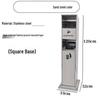 Slanted Top Stainless Steel Ashtray Column