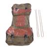 Fahrrad-Gepäckträgertasche 30 35L Verstellbares Volumen 49KG Tragfähigkeit Reflektierende Tasche Oberes Segeltuch Fahrradtasche für Langstrecken