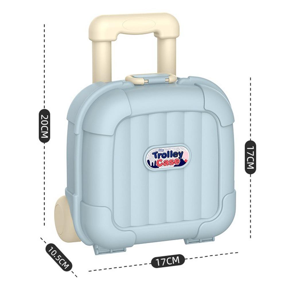 Extendable Handle Trolley Case Multicolor Travel Luggage Organizer Home Organization