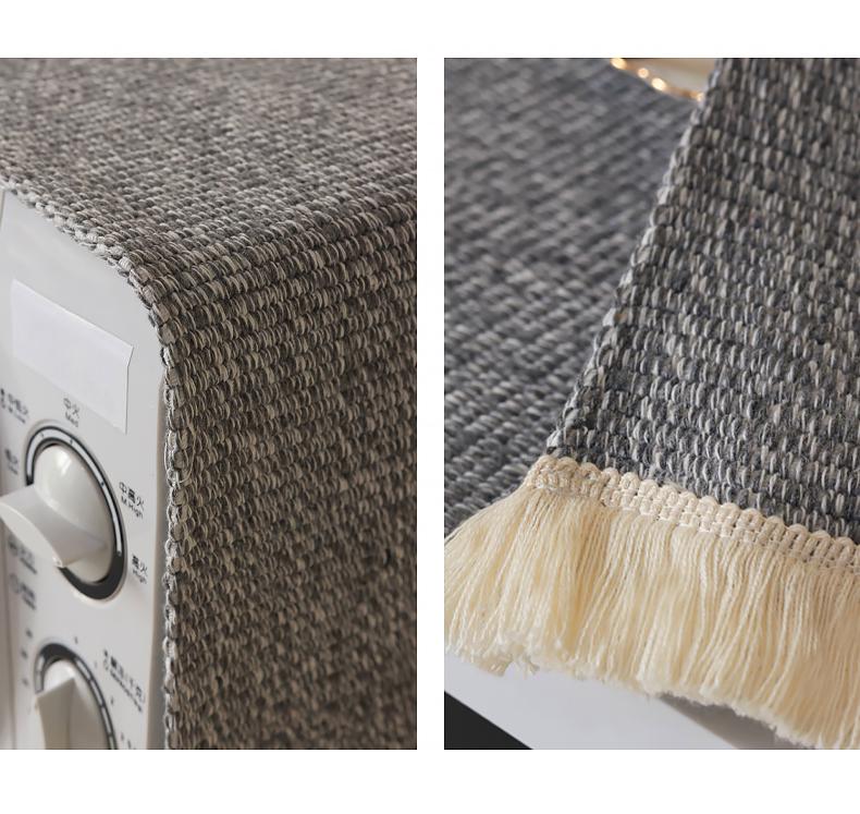 Universal Microwave Oven Dust Cover Cloth Mat - New Model Household Appliance Protector