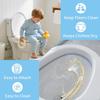 10 Inch Toilet Seat Urine Splash Guard Hygienic Splash Stable Guard anti displacement Easy Installation For Home Toilet