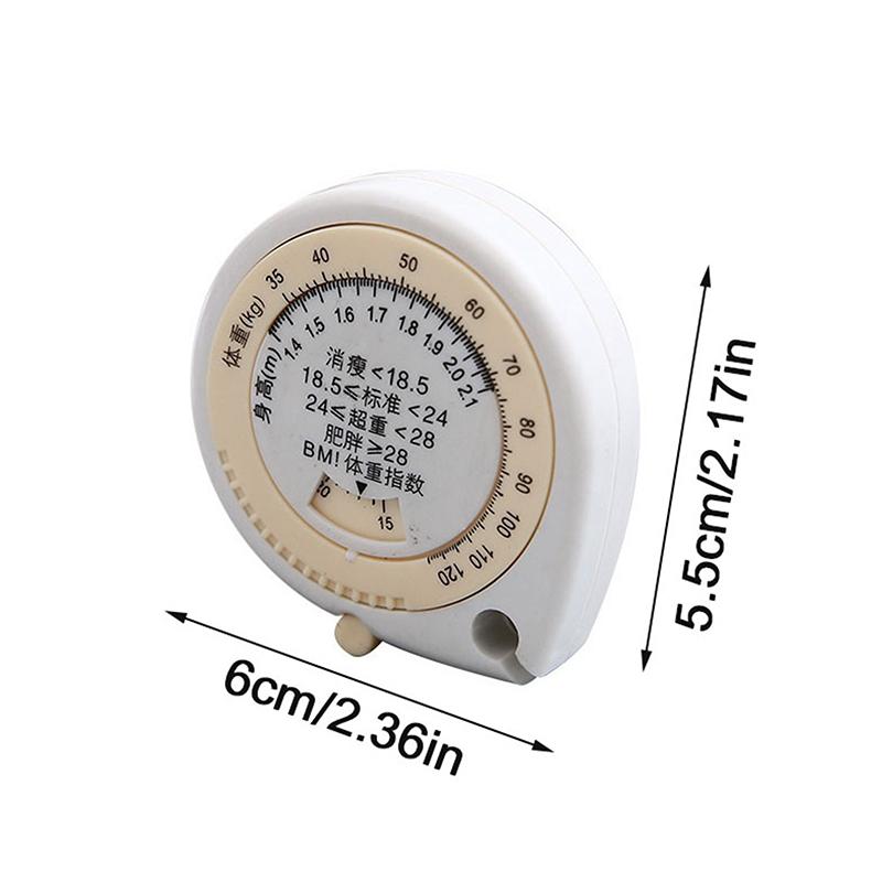 1.5M Automatic Telescopic Tape Measure Fitness Measuring Tape Centimeter Meter Tapes Metric Tape Ruler For Body Tailor Sewing