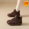 Retro Cotton Shoes - Women's Shoes with Added Padding, Suitable for Sports and Casual Wear, with Anti-slip Properties.