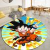 Tappeto Rotondo Dragon Ball, Tappeto per Soggiorno Camera da Letto Divano Sala Giochi Decorazione, Tappetino Antiscivolo 49