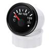 40~120℃ 52MM Water Temperature Gauge With Flashing Alarm Temp Sensor 10.2MM 7 Color Light for Marine Boat Yacht Car Auto 12V24V