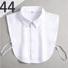 Oxford Textile Cotton Fake Collar for Men Unisex Versatile Spring Summer Fashion Business Collar Inside Office Work Fake Shirt