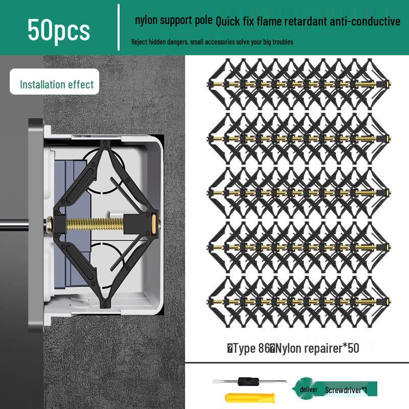 Universal Type 86 Concealed Wiring Box with Diamond Base