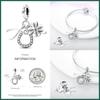 2023 mode Frühling Glück Vier Kleeblatt Serie 925 Sterling Silber Charms Perlen Fit Fasion 925 Armband DIY Schmuck