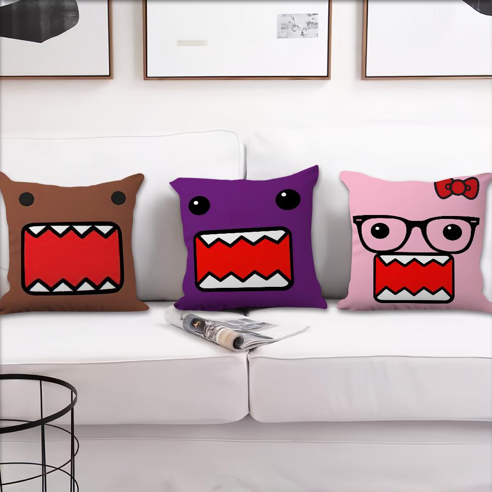 Tecknad Söt kuddfodral Kuddöverdrag Domo kun Överdrag Dekoration Rum Hem Soffa Vardagsrum Kontor Bil Nordisk Enkelhet