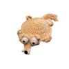 Squirrel Crochet Coaster Handmade 1 Pack Heat Resistant Animal Cup Mat For Kitchen Dining Table Insulation Decor
