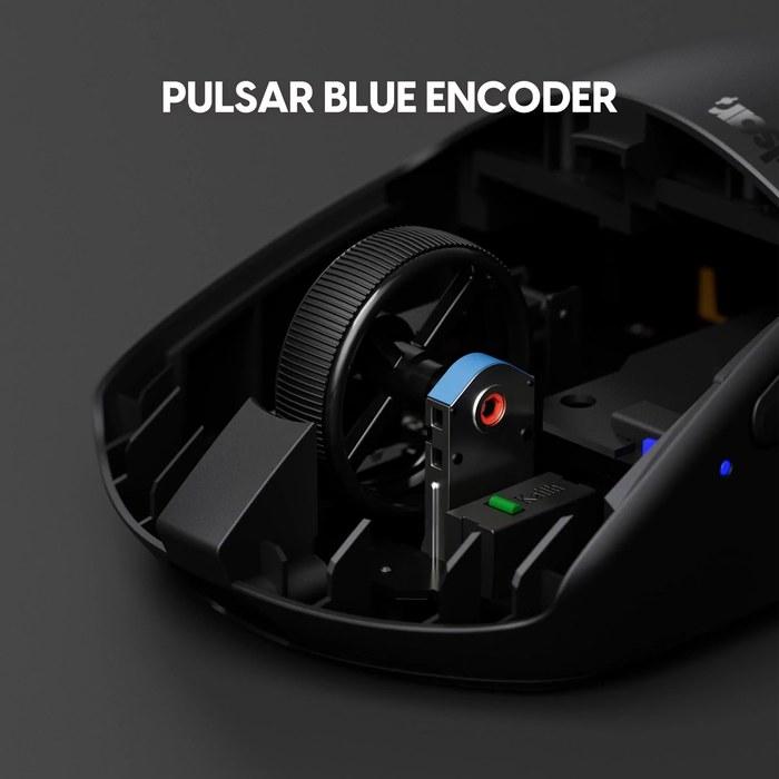 Pulsar Gaming Gears X3 Mini Wireless Gaming Mouse – 50g, 1ms, 32000 DPI, Optical, XS-1 Sensor, White