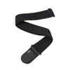 D'Addario PLANET WAVES PWS100 Poly-Pro Guitar Strap - Black, Leather Ends, Durable Adjustable Strap for Electric and Acoustic Guitar