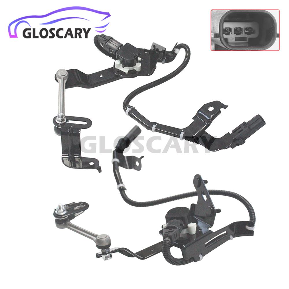 

2PCS Rear Left and Right Vehicle Height Level Sensor 3Pins For LEXUS RX350 RX450h 2010 2011 2012 2013 89408-48030 89407-48060 2PCS Rear