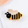 Hair Claw Cartoon Bee Shape Back Head Hair Clip Anti-slip Teeth Strong Grip Shower Hair Clamp Versatile Use Hair Accessory