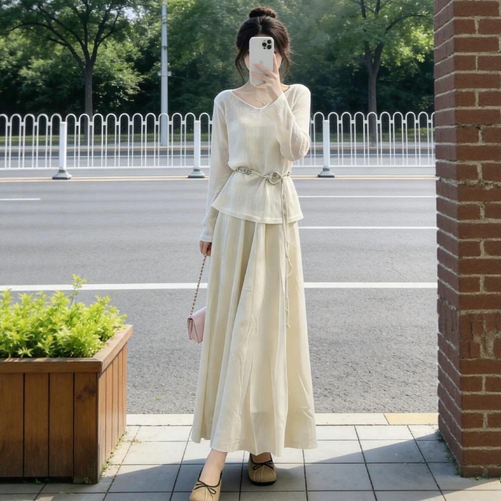 Summer clothes are worn with a complete set of unique, beautiful, small fragrant style, light people, high knowledge and decent temperament suit dress