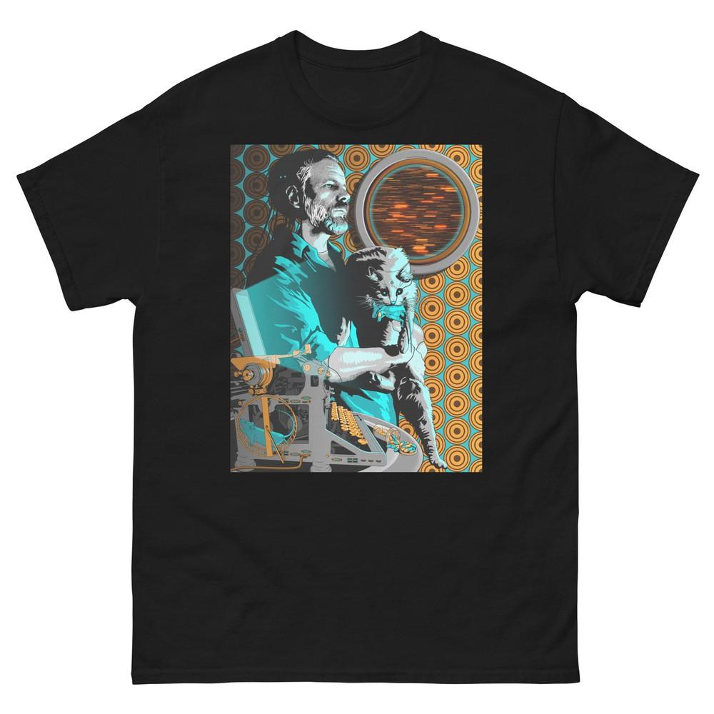 Philip K Dick T Shirt Artwork By Rosenfeldtown