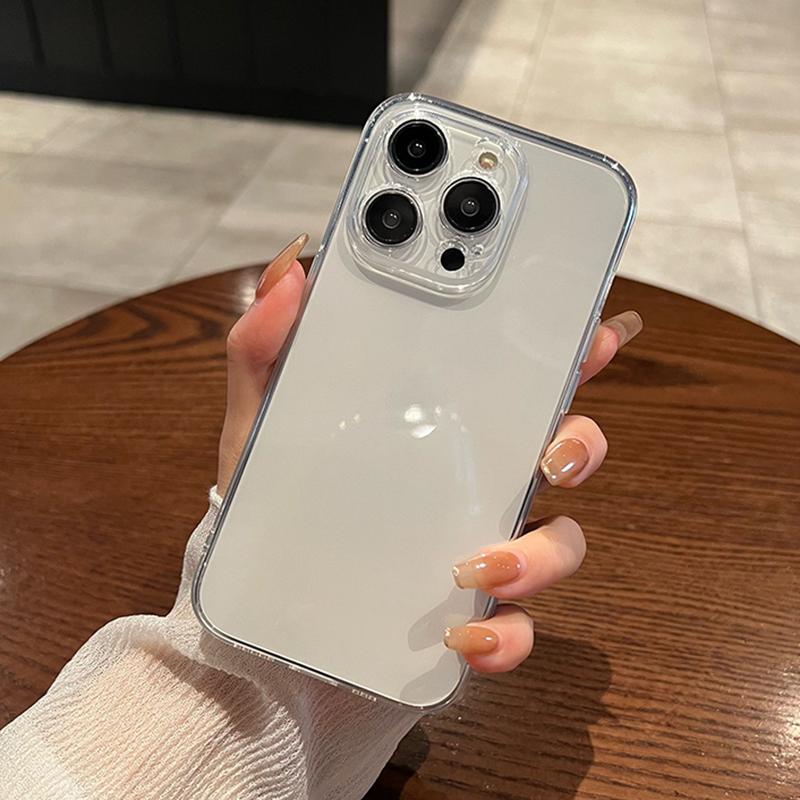 Ultra Thin Clear Silicone Soft TPU Case for iPhone 15 14 13 Mini 12 Pro Max Plus Shockproof Transparent back Cover Shell Fundas