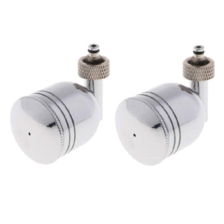 7cc Airbrush Sprayer Color Cup Side Gravities Feed Cup Nickel Plated for Smooth Paint Application Airbrush Paint Holder