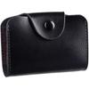 Stealodeal Black Leatherite Card Holder