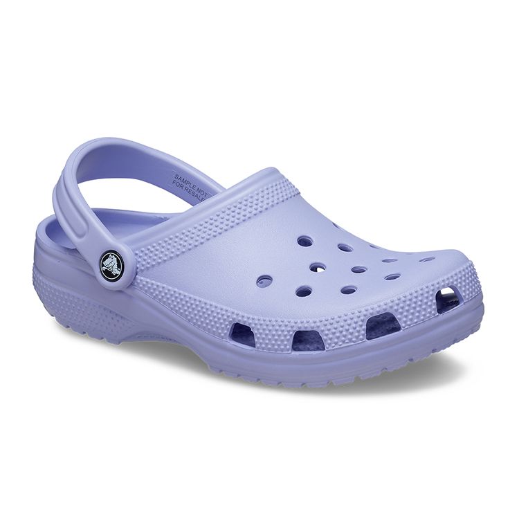 Crocs Classic Clog Eva Round Toe Perforated Clogs Women Clogs Purple 10001-5BN