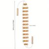 1pcs Therapy Massage Tool Back Massager Roller Rope for Body Shaping Pulling Back Artifact Can Open the Back Roller Massage Fitness Tool