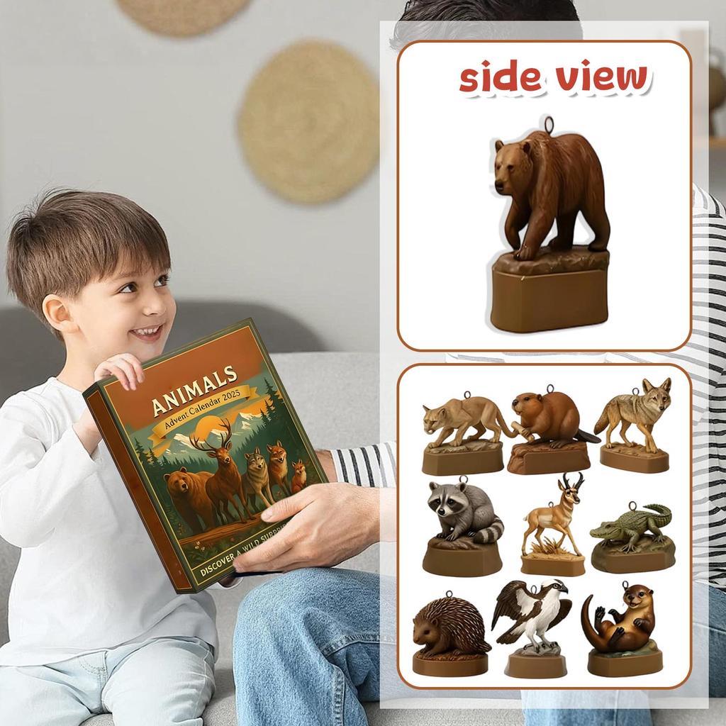 De Aftelkalender bevat 24 cadeaus, Aftelkalender en Verrassingscadeau