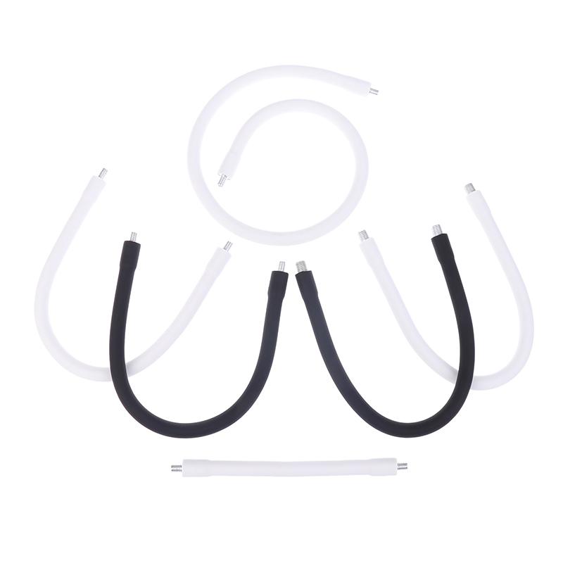 1 Stück M6 M8 Außengewinde Innengewinde Weicher Leichter Flexibler Schlauch DIY Metall Silikon Schwanenhals Schlauch Biegsam Formbar Universal Für Lampe