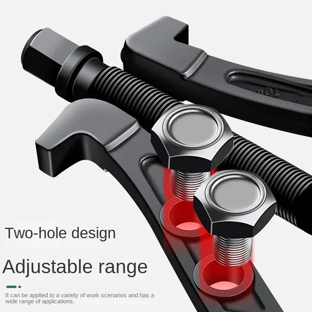 3/4/6Inch Three-Jaw Gear Puller Reversible Pulley Remover Tool Bearing Flywheel Removal Kit Heavy Duty Professional Grade