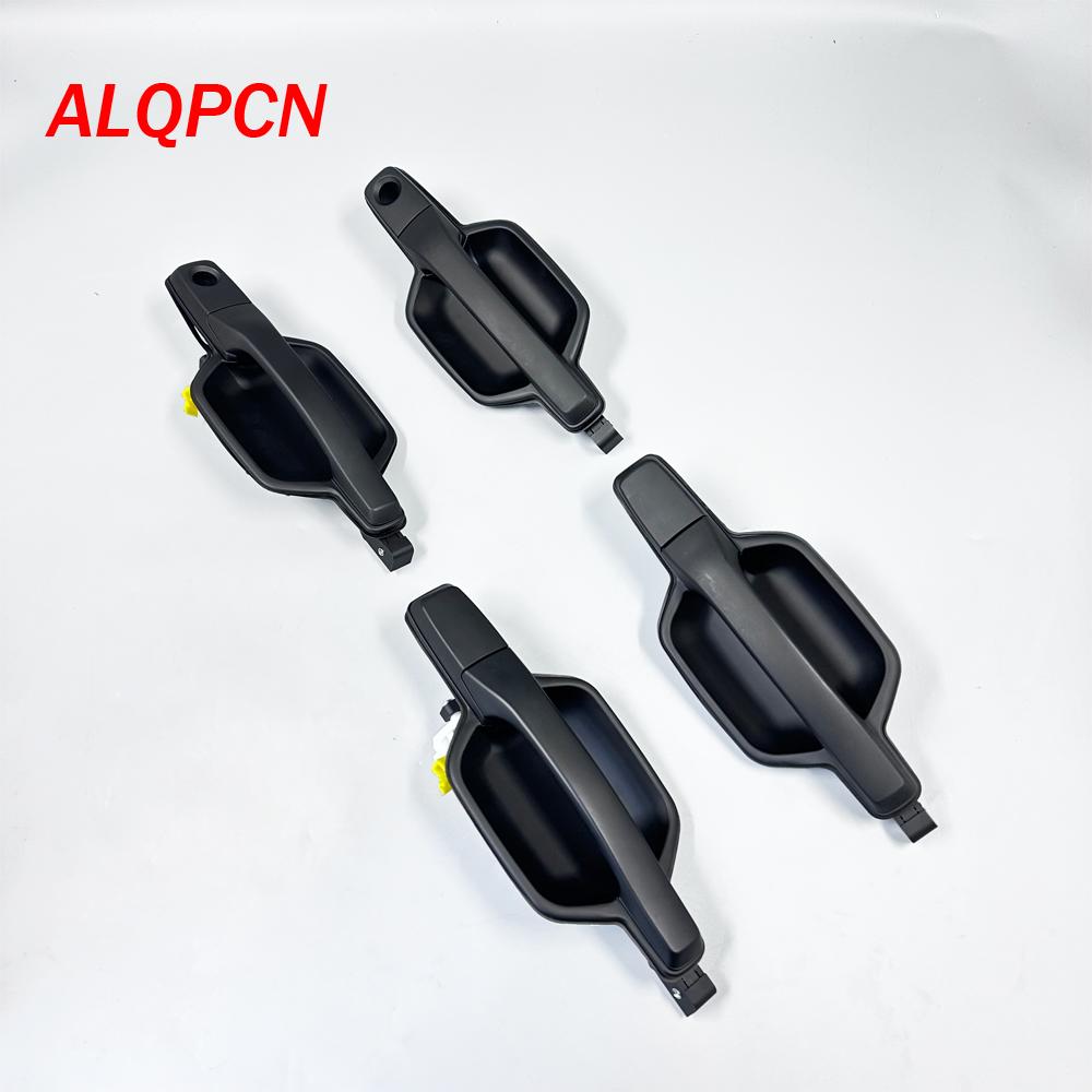 For Front Rear Outer Door Handle Mitsubishi Pajero V97 V93 V87 V98 Black 2006-2020