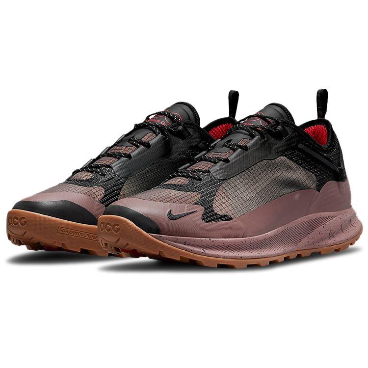 Nike ACG Air Nasu 2 Smokey Mauve Unisex Sneaker Braun Universitätsrot Schwarz DC8296-200