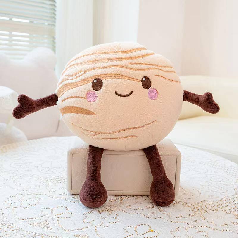 Ultimi Terra, Marte, Sole, Venere, Saturno, Luna, peluche Kawaii, statuette, cartoni animati anime, simpatici regali di compleanno per bambini, bambole