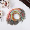Women's Colorful High-Quality Waxed Pendant Necklace Cord