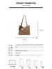 Large Capacity Minimalist Shoulder Tote Bag for Women - 2025 Autumn Collection