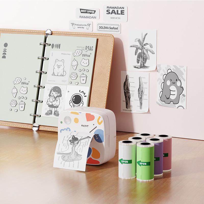 Graffiti Mini Portable Bluetooth Label & Photo Printer